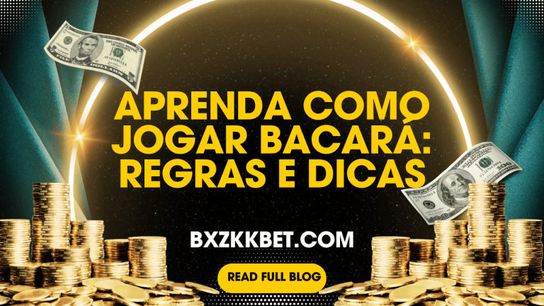 Aprenda Como Jogar Bacará Regras e Dicas